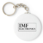 IMF Electronics logo keychains