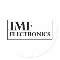 IMF Electronics logo stickers by stephanefr IMF Electronics logo stickers