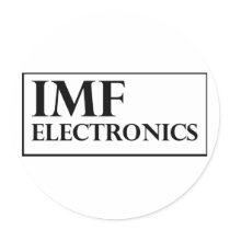 IMF Electronics logo stickers by stephanefr IMF Electronics logo stickers