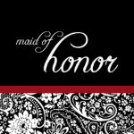 Maid of Honor Buttons