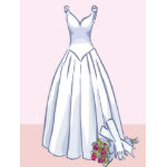 White Wedding Postage
