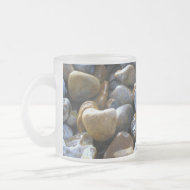 Heart Pebble Design Mug