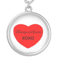 Heart Always and forever Necklace