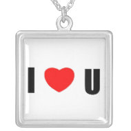 I [heart] U Necklace