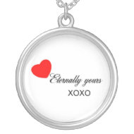Eternally Yours with heart Necklace