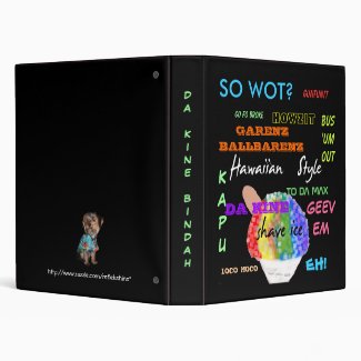 Hawaiian Style Pidgin English  Binder
