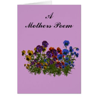Mothers Poem Card