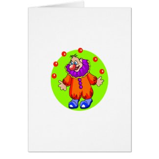 Silly Juggling Clown