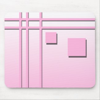 Pink Lines & Squares Graphic Design. Customizable