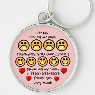 Customizable I've Lost My Keys Keychain