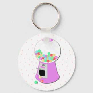 Fun Bubble Gumball Key Chain