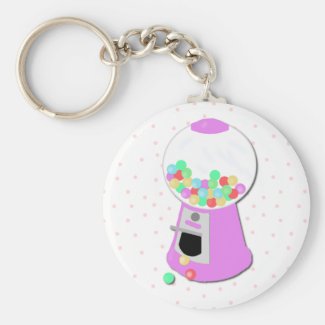 Fun Bubble Gumball Key Chain