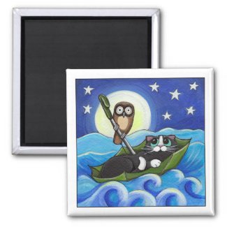 Unique Designs from Zazzle: Zazzle magnet from LisaMarieArt: The Owl ...
