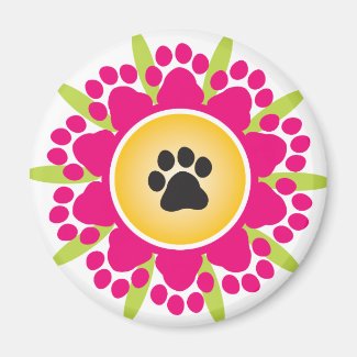 Paw Prints Flower