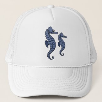 AY- Cartoon Sea horses Hat