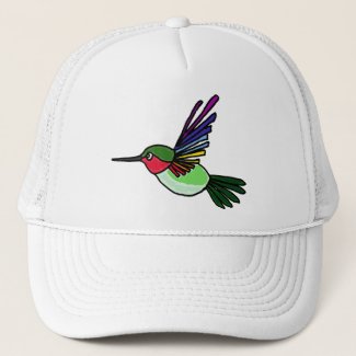 BF- Hummingbird Art Hat