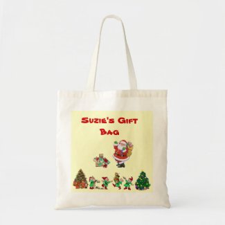 Customizable Holiday Gift Bag