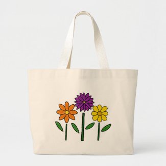 AF- Floral Art Tote Bag