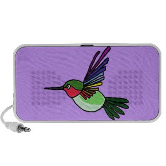 AW- Rainbow Winged Hummingbird Speaker