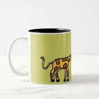 AA- Awesome Giraffe Cartoon Mug