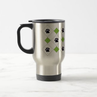 Argyle Paw Prints