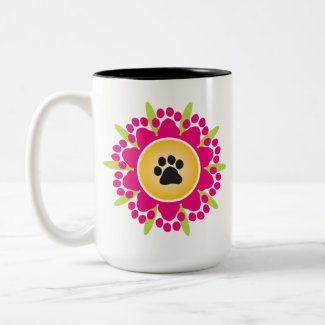 Paw Prints Flower