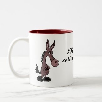 AJ- Stubborn Mule Mug