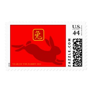 year of the rabbit stamp