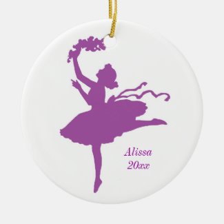 Ballarina Ornament