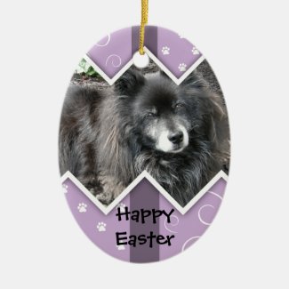 Happy Easter Photo-Paw Prints