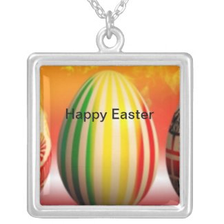 Happy Easter Necklace