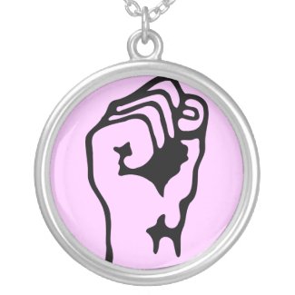 Fist pump Necklace