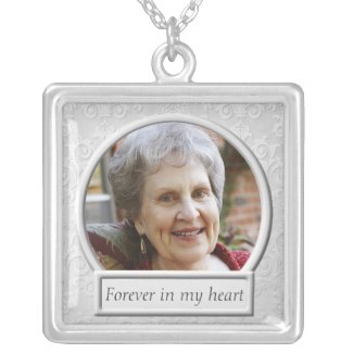 Memorial Photo Necklace