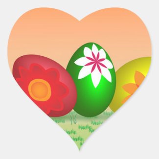 Easter Eggs Sticker