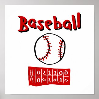 Baseball & Scoreboard