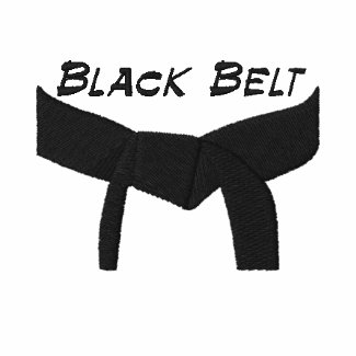 Custom Martial Arts Black Belt