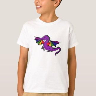 AB- Purple Flying Dragon Shirt