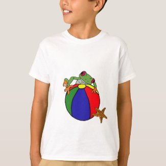 AC- Frog ona Beach ball Shirt