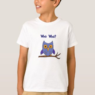 AG- Funny Who Owl Cartoon Shirt