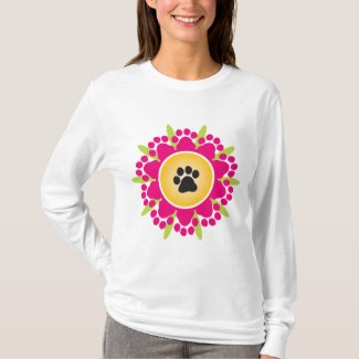 Paw Prints Flower