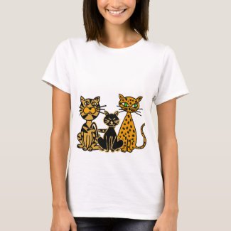AC- Funny Cats T-shirt
