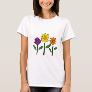 AA- Floral Art T-shirt