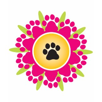 Paw Prints Flower
