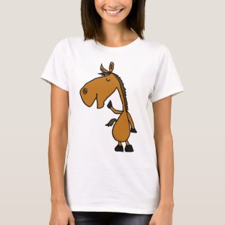 AC- Funny Horse Cartoon Shirt