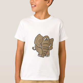 AC- Cartoon Elephant Squiggle Shirt