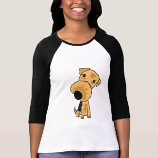 BC- Funny Airedale Cartoon Shirt