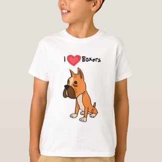 AJ- I love boxers shirt