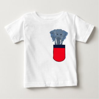 AZ- Elephant in a Pocket Shirt