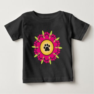 Paw Prints Flower
