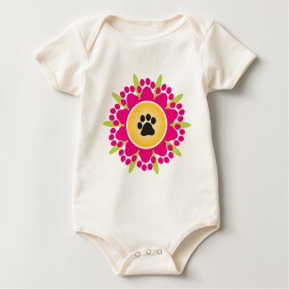 Paw Prints Flower